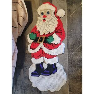 Knit yarn Santa Jolly Claus Xmas decor
